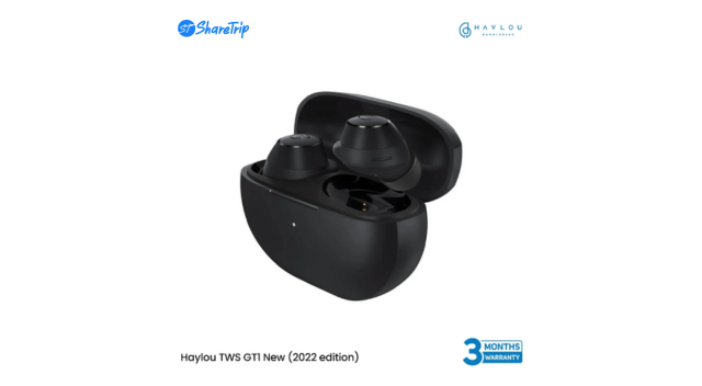 Haylou TWS GT1 2022 New Edition TWS Earbuds - Black